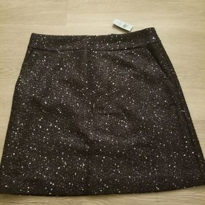 LOFT sequin skirt